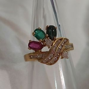 18k diamond ring